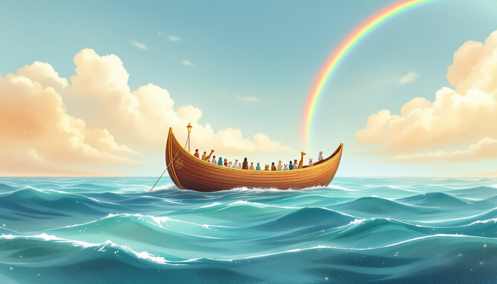 Histoire du prophète Noé (Nouh) racontée aux enfants — NEA KIDZ